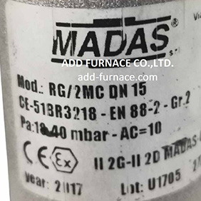 Madas Mod.: RG/2MC DN15 18-40mbar